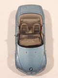 Motor Max No. 6001 BMW Z3 Convertible Light Blue Die Cast Toy Car Vehicle