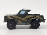 Majorette No. 291 & No. 228 Depanneuse Truck 4WD Army Green Camouflage Die Cast Toy Car Vehicle