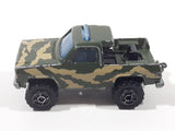 Majorette No. 291 & No. 228 Depanneuse Truck 4WD Army Green Camouflage Die Cast Toy Car Vehicle