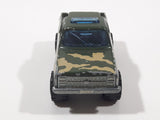 Majorette No. 291 & No. 228 Depanneuse Truck 4WD Army Green Camouflage Die Cast Toy Car Vehicle