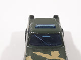 Majorette No. 291 & No. 228 Depanneuse Truck 4WD Army Green Camouflage Die Cast Toy Car Vehicle