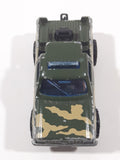 Majorette No. 291 & No. 228 Depanneuse Truck 4WD Army Green Camouflage Die Cast Toy Car Vehicle