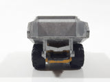 Majorette No. 274 Benne Carriere Quarry Super Dump Truck 1/100 Scale Yellow Grey  Die Cast Toy Car Vehicle