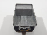 Majorette No. 274 Benne Carriere Quarry Super Dump Truck 1/100 Scale Yellow Grey  Die Cast Toy Car Vehicle
