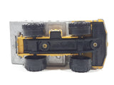 Majorette No. 274 Benne Carriere Quarry Super Dump Truck 1/100 Scale Yellow Grey  Die Cast Toy Car Vehicle