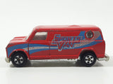 Vintage Yatming Style Ford Econoline E-150 Sports Van Red Die Cast Toy Car Vehicle