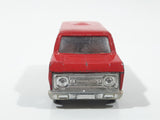Vintage Yatming Style Ford Econoline E-150 Sports Van Red Die Cast Toy Car Vehicle