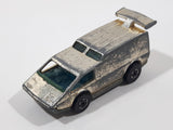 Vintage 1979 Hot Wheels Golden Machines Spoiler Sport Van Originally Gold Chrome Die Cast Toy Car Vehicle Hong Kong 2 Rear window Version