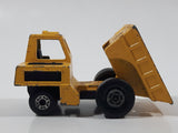 Vintage 1976 Matchbox Lesney Superfast No. 26 Site Dumper Truck Yellow Die Cast Toy Car Construction Equipment Machinery Vehicle - Made in England