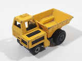 Vintage 1976 Matchbox Lesney Superfast No. 26 Site Dumper Truck Yellow Die Cast Toy Car Construction Equipment Machinery Vehicle - Made in England