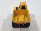 Vintage 1976 Matchbox Lesney Superfast No. 26 Site Dumper Truck Yellow Die Cast Toy Car Construction Equipment Machinery Vehicle - Made in England