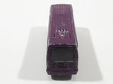 1999 Matchbox Airport Ikarus Coach Bus Purple Die Cast Toy Car Vehicle