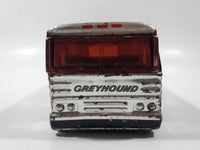 Vintage 1979 Buddy L 4950 Americruiser Greyhound Bus Pressed Steel Toy Car Vehicle Missing Front Wheels