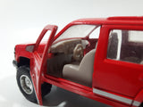 Tootsie Toy Hard Body 1996 Chevy Tahoe Red 1/32 Scale Die Cast Toy Car Vehicle with Opening Doors and Tail Gate