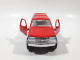 Tootsie Toy Hard Body 1996 Chevy Tahoe Red 1/32 Scale Die Cast Toy Car Vehicle with Opening Doors and Tail Gate