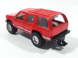 Tootsie Toy Hard Body 1996 Chevy Tahoe Red 1/32 Scale Die Cast Toy Car Vehicle with Opening Doors and Tail Gate