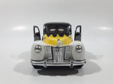 Tootsie Toy Hard Body 1940 Ford Coupe Black with Yellow and White 1/32 Scale Die Cast Toy Car Vehicle with Opening Doors