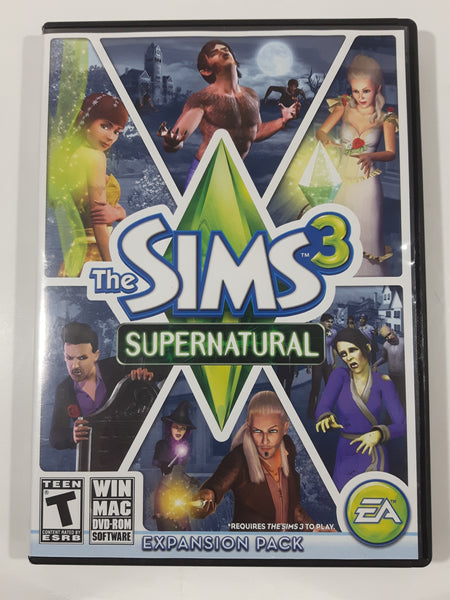 2012 EA The Sims 3 Supernatural Expansion Pack Win Mac DVD-Rom Software