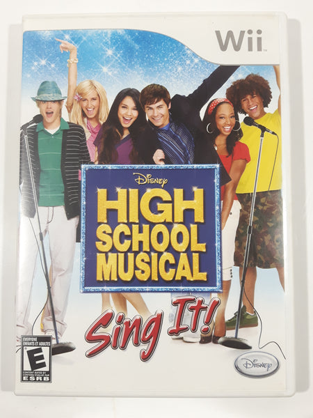 2006 Nintendo Wii Disney High School Musical Sing It! Video Game