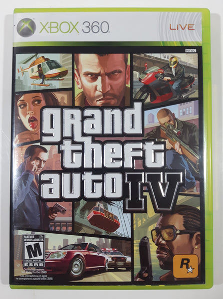 2008 XBOX 360 Rockstar Games Grand Theft Auto IV Video Game