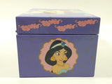Schmid The Walt Disney Company Aladdin Hand Painted Windup Music Box Plays "A Whole New World"