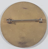 Vintage Castlegar Curling Club 1 1/8" Enamel Metal Pin