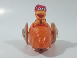 1987-1988 Orange Fraggle Rock 'Gobo' Carrot Shaped Toy Car Vehicle McDonald's Happy Meal Toy
