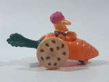 1987-1988 Orange Fraggle Rock 'Gobo' Carrot Shaped Toy Car Vehicle McDonald's Happy Meal Toy