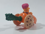 1987-1988 Orange Fraggle Rock 'Gobo' Carrot Shaped Toy Car Vehicle McDonald's Happy Meal Toy