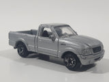 Rare Motor Max 6052 Ford Ranger Truck Grey Silver 1/64 Scale Die Cast Toy Car Vehicle