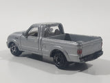 Rare Motor Max 6052 Ford Ranger Truck Grey Silver 1/64 Scale Die Cast Toy Car Vehicle