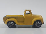 1998 Maisto Tonka Hasbro 1956 Ford F-150 Pickup Truck Yellow 1/64 Scale Die Cast Toy Car Vehicle