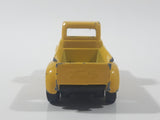 1998 Maisto Tonka Hasbro 1956 Ford F-150 Pickup Truck Yellow 1/64 Scale Die Cast Toy Car Vehicle