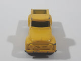 1998 Maisto Tonka Hasbro 1956 Ford F-150 Pickup Truck Yellow 1/64 Scale Die Cast Toy Car Vehicle