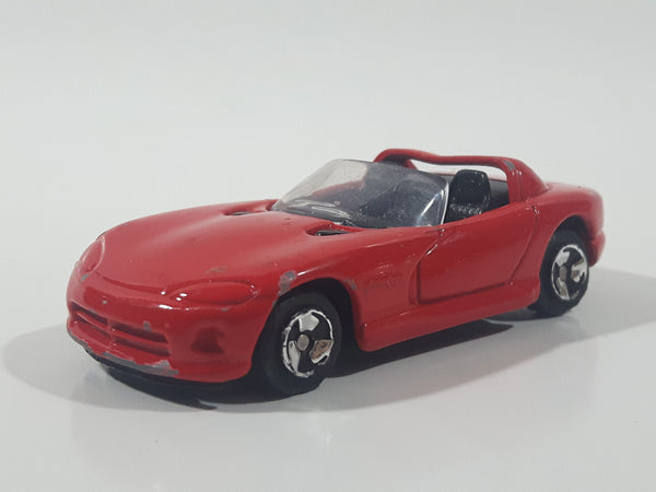 Maisto 1997 Dodge Viper RT/10 Convertible Red Die Cast Toy Car Vehicle