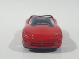 Maisto 1997 Dodge Viper RT/10 Convertible Red Die Cast Toy Car Vehicle