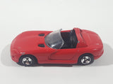Maisto 1997 Dodge Viper RT/10 Convertible Red Die Cast Toy Car Vehicle