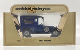 Vintage 1979 Matchbox Models of Yesteryear Y-5 1927 Tablot Van Chocolat Menier Blue and Black Die Cast Toy Car Vehicle New in Box