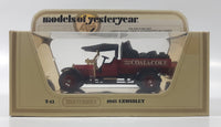 Vintage 1979 Lesney Matchbox Models of YesterYear No. Y-13 1918 Crossley Evans Bros. Coal & Coke Red Die Cast Toy Antique Car Vehicle New in Box