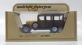 Vintage 1981 Lesney Matchbox Models of YesterYear No. Y-21 1927 Ford Model A Woody Wagon Yellow and Brown Die Cast Toy Antique Car Vehicle New in Box