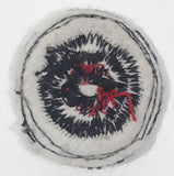 Vintage RAF Royal Air Force Blue White Red Target Circle Small 1 1/4" Fabric Patch Badge