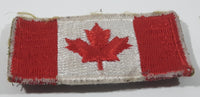 Canada Flag 1" x 2" Velcro Fabric Patch Badge