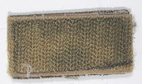 Canada Flag Grey and Brown 1" x 2" Velcro Fabric Patch Badge