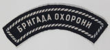 Ukrainian 101st Regiment Guard Brigage бригада охорони 1" x 3 1/2" Fabric Patch Badge