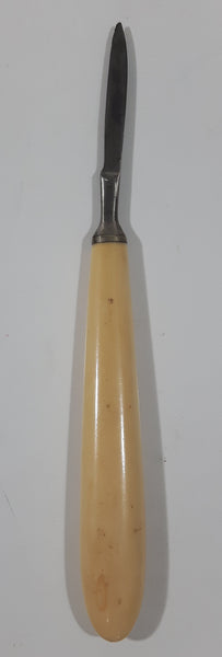 Antique Ivory Look Bake Light Handle 5" Long Manicure Tool