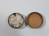 Vintage WWII Canco Anti-Dimming MK VI Cloth For Cleaning Gask Masks in Metal Tin Container