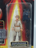 1998 Hasbro Star Wars Episode 1 Collection 1 CommTech 2 7/8" Tall Anakin Skywalker with Backpack and Grease Gun Toy Action Figure and Chip New in Package