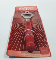 Gibson Coca Cola Coke Brand Contour Bottle Opener with Plastic Handle 6 3/4" Long