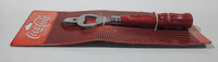 Gibson Coca Cola Coke Brand Contour Bottle Opener with Plastic Handle 6 3/4" Long