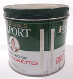 Vintage Macdonald's Export Finest Virginia Cigarette Tobacco 200g Metal Tin Can